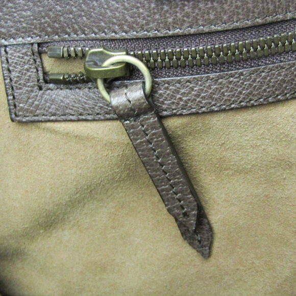 GUCCI Brown Leather Shoulder Bag - Picture 16 of 16